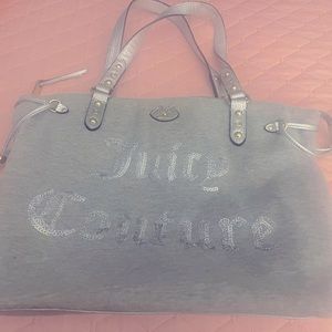 Gray juicy couture purse
